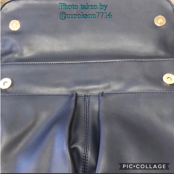 1leftBoutique-Tracy Negoshian navy crossbody-Chris - Picture 4 of 8